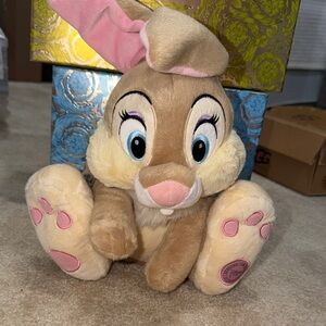 Disney Thumper Plush - Brown and Pink